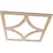Ekena Millwork Statesman Wood Fretwork Pierced Ceiling Medallion, Alder, 16"OD x 10 1/4"ID x 3/8"T CMWP16X16X0375STAL - alternate 5